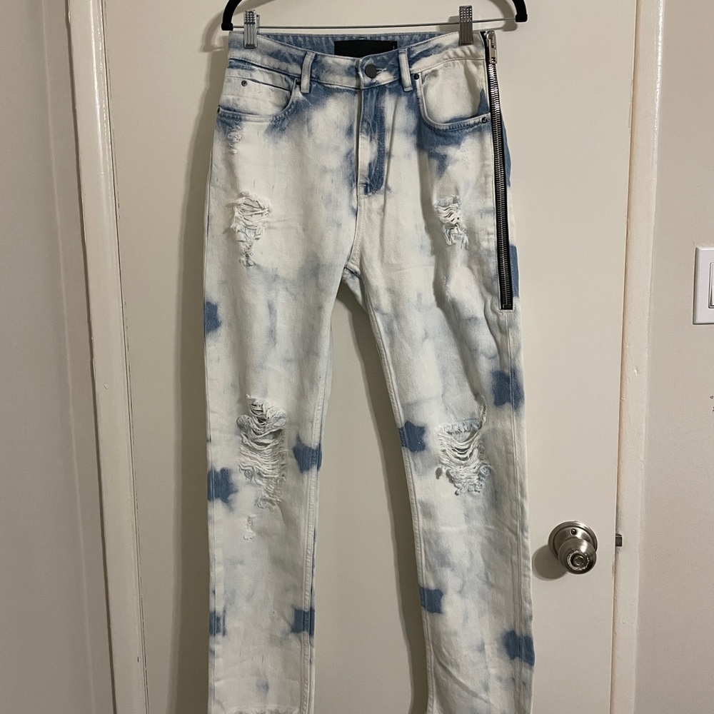 Alexander Wang Cult Side Zip in Bleach Out Jeans SOLD OUT
